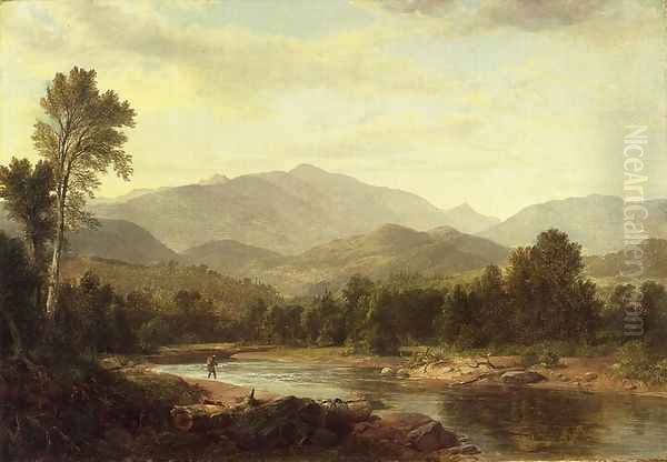 Mount Washington Oil Painting by Asher Brown Durand