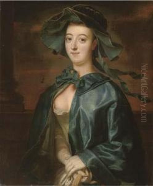 Portrait Of A Lady Oil Painting by Henry Robert Morland