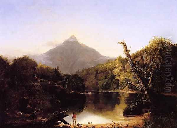 Mount Chocorua, New Hampshire Oil Painting by Asher Brown Durand