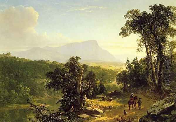 Landscape - Composition: In the Catskills Oil Painting by Asher Brown Durand