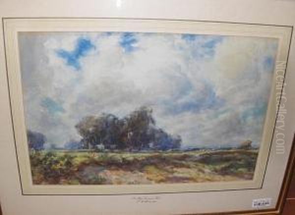 On Hayes Common, Kent Oil Painting by Thomas William Morley