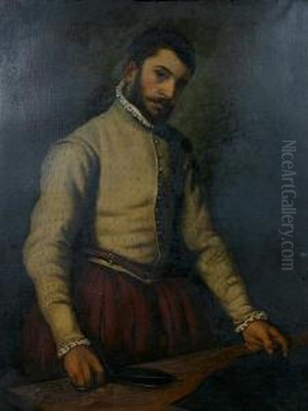 The Tailor Oil Painting by Giovanni Battista Moroni