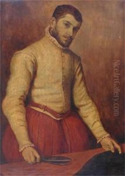 The Tailor Oil Painting by Giovanni Battista Moroni