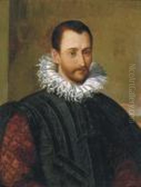 Portrait Of A Gentleman by Giovanni Battista Moroni