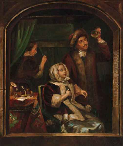 The Doctor Oil Painting by Gerrit Dou