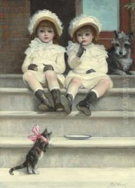 Sunday Best Oil Painting by Phillip Richard Morris