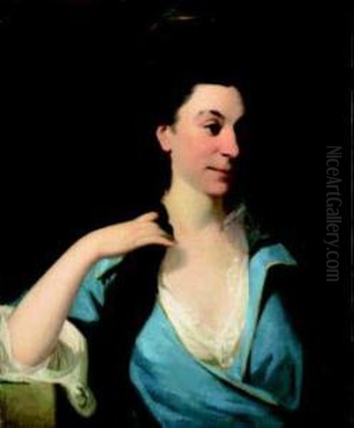 Ritratto Di Gentildonna Oil Painting by John Hamilton Mortimer