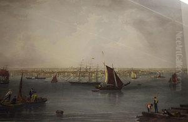 Boston Oil Painting by Charles Mottram