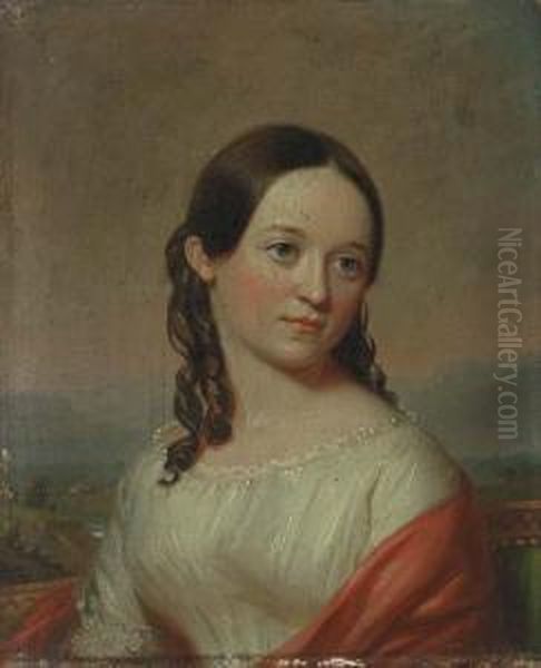 Portrait Of Ruth Francis Seabury Oil Painting by William Sidney Mount