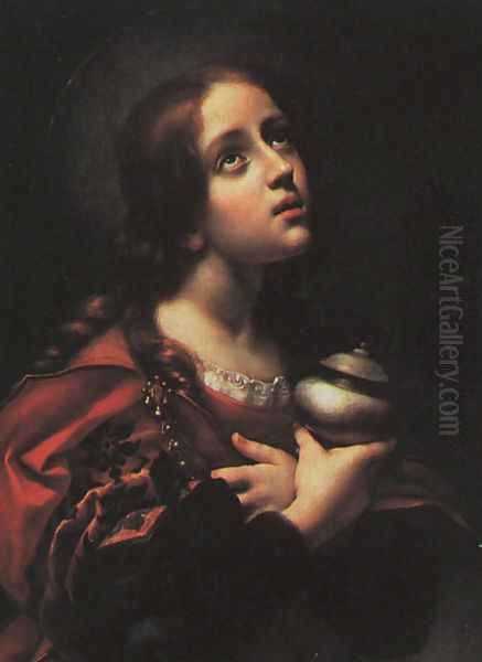 Magdalene 1660-70 Oil Painting by Carlo Dolci