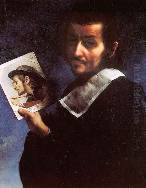 Portrait of Ainolfo de' Bardi Oil Painting by Carlo Dolci