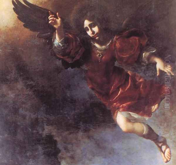 The Guardian Angel Oil Painting by Carlo Dolci