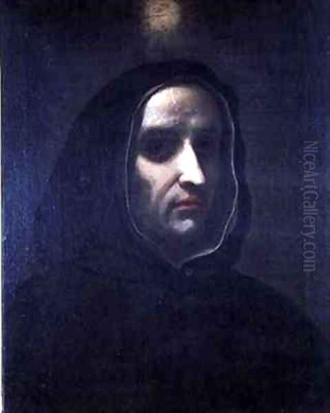 Portrait of Fra Angelico Oil Painting by Carlo Dolci