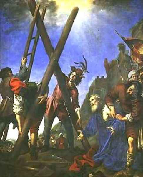 The Martyrdom of St Andrew Oil Painting by Carlo Dolci