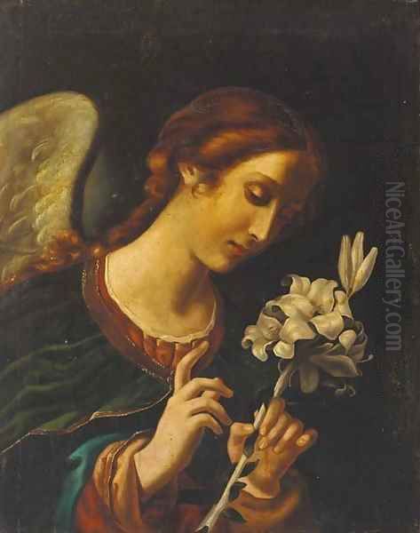 The Angel Gabriel Oil Painting by Carlo Dolci