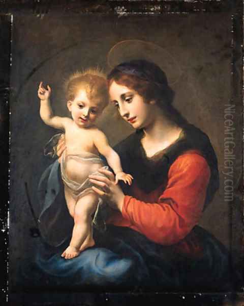 The Madonna and Child Oil Painting by Carlo Dolci