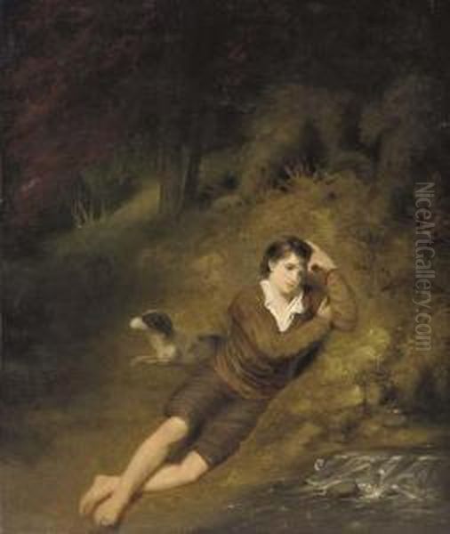 Daydreams Oil Painting by William Mulready