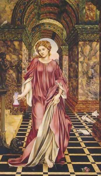 Medea Oil Painting by Evelyn Pickering De Morgan