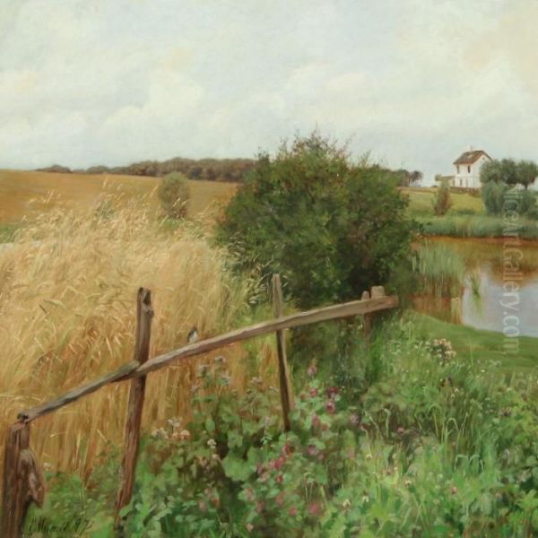 Landscape Oil Painting by Emilie Mundt