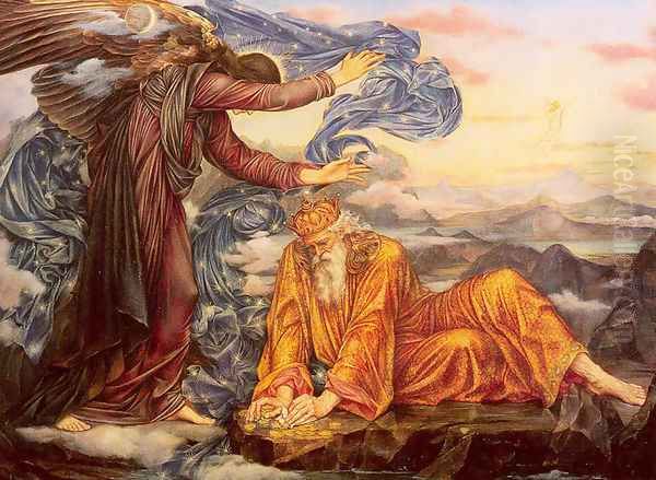 Earthbound Oil Painting by Evelyn Pickering De Morgan