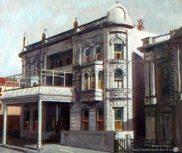 Grand Hotel, Princess Street Oil Painting by Charles Murray