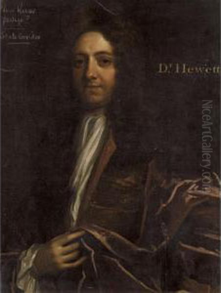 Portrait Of Dr Thomas Hewett Oil Painting by Thomas Murray