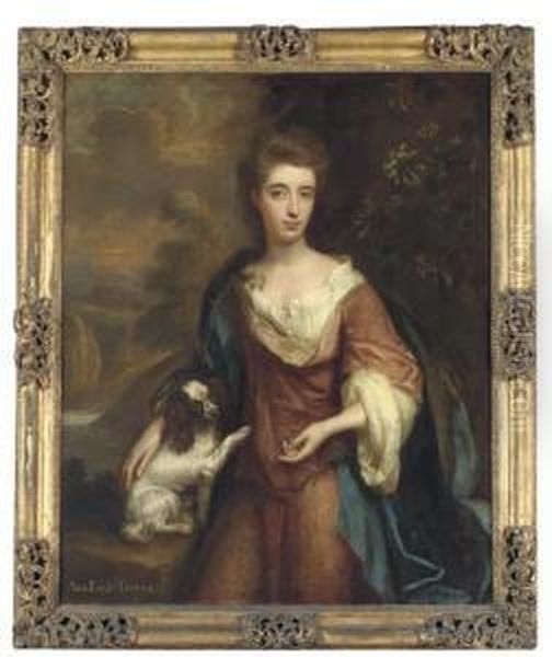 Portrait Of Anne Oil Painting by Thomas Murray