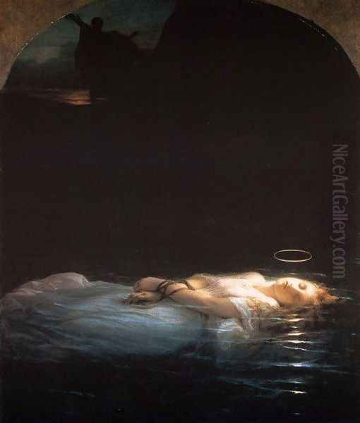 The Young Martyr Oil Painting by Paul Delaroche