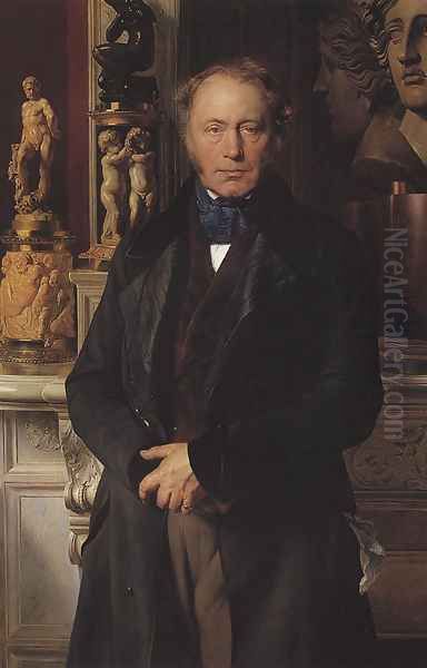 Portrait Oil Painting by Paul Delaroche