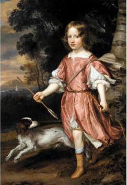 Portrait Of A Boy, Traditionally Said To Be Charles Lennox, Duke Of Richmond Oil Painting by Jan Mytens