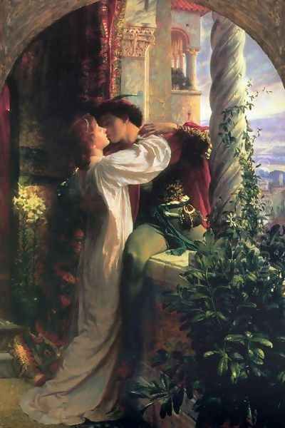 Romeo and Juliet I Oil Painting by Sir Thomas Francis Dicksee