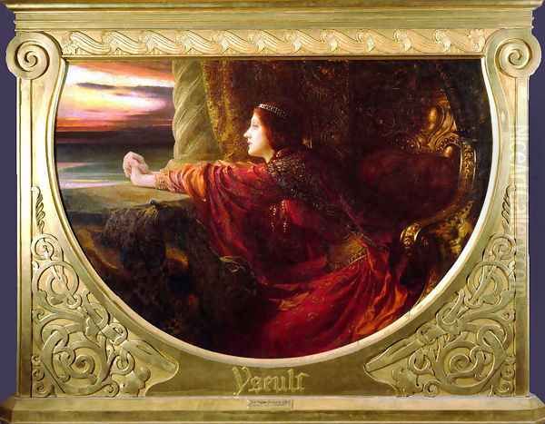 Yseult Oil Painting by Sir Thomas Francis Dicksee