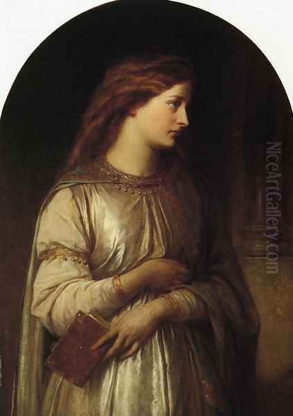 Ophelia 2 Oil Painting by Sir Thomas Francis Dicksee