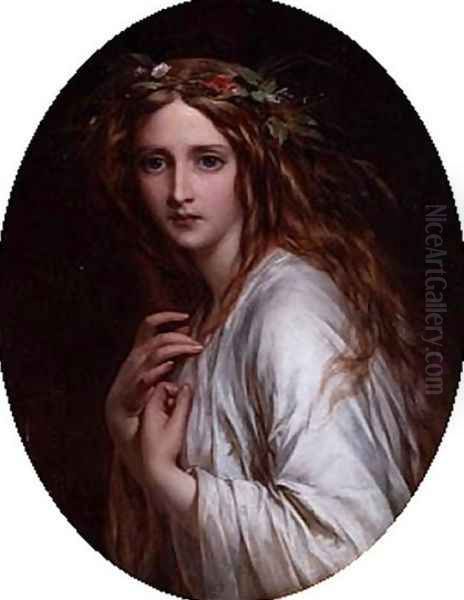 Ophelia Oil Painting by Sir Thomas Francis Dicksee