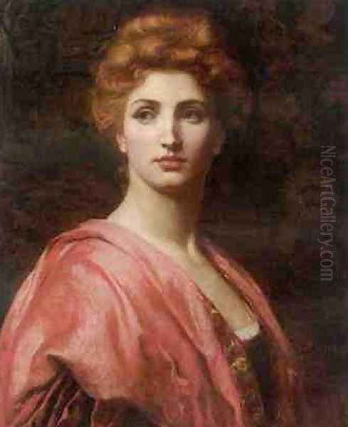 Portrait of a Woman 2 Oil Painting by Sir Thomas Francis Dicksee