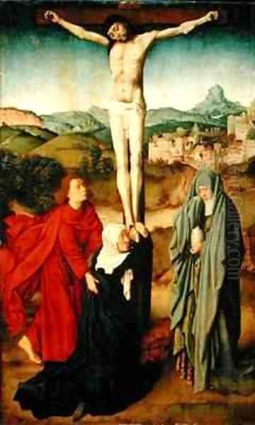 Crucifixion Oil Painting by Gerard David