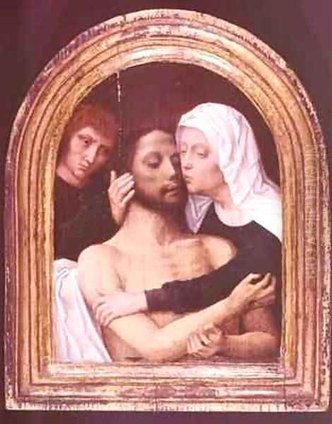 Descent from the Cross Oil Painting by Gerard David