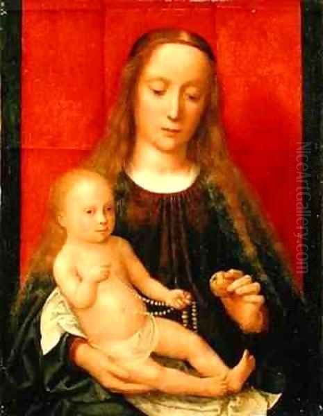 Madonna and Child 2 Oil Painting by Gerard David