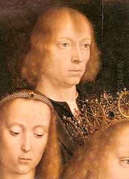 Self Portrait Oil Painting by Gerard David