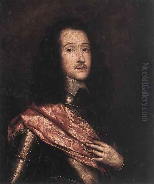 Richard Lovelace Oil Painting by William Dobson