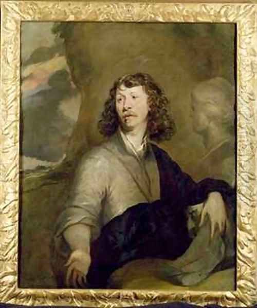 Portrait of a Man Thought to be the Art Oil Painting by William Dobson