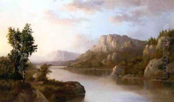 Landscape Oil Painting by Robert Scott Duncanson