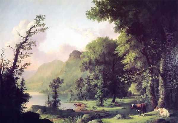 Summer on the Housatonic Oil Painting by George Henry Durrie