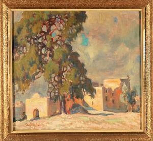 W Blasku Slonca Oil Painting by Abraham Neumann