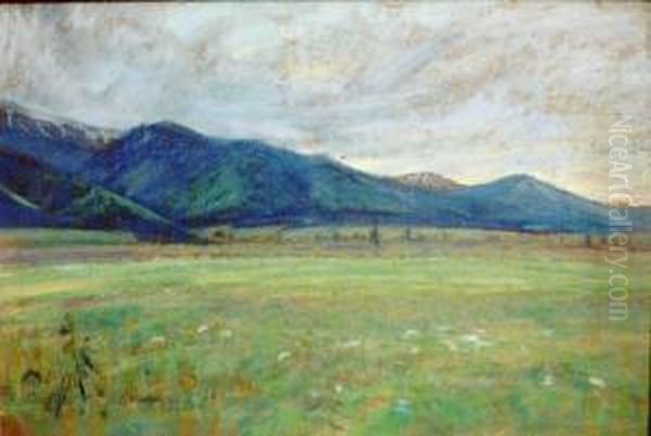 Tatry Zachodnie Oil Painting by Abraham Neumann