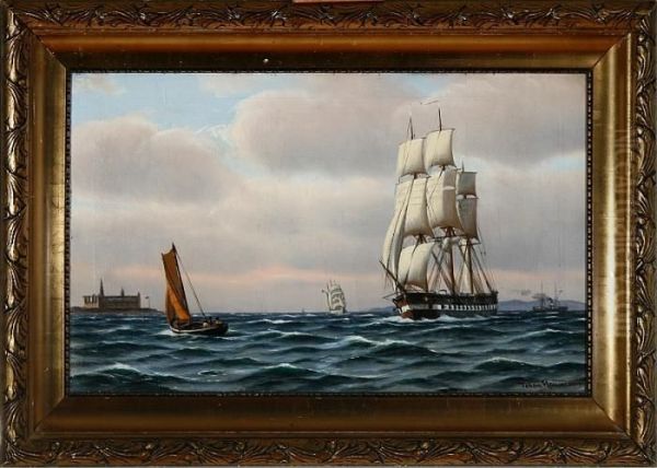 Jylland Oil Painting by Johann Jens Neumann