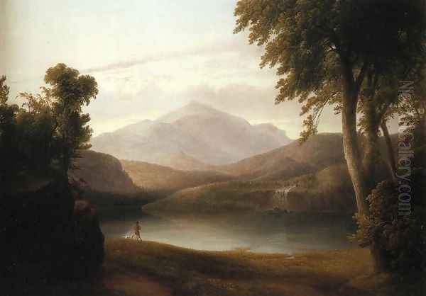 In the Catskills Oil Painting by Thomas Doughty