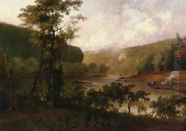 Harper's Ferry, Virginia Oil Painting by Thomas Doughty