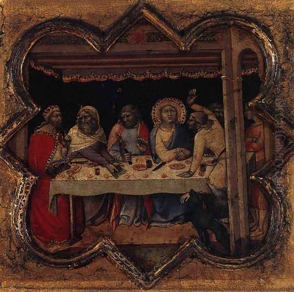 Scenes from the Life of St Thomas (3) 1362 Oil Painting by Luca Di Tomme