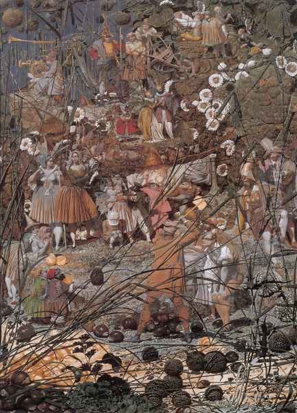 The Fairy Feller's Masterstroke 1858-64 Oil Painting by Richard Dadd